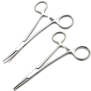 Pinzas Hemostáticas Quirúrgicas de Alta Calidad con Color y Logotipo Personalizados, Curvas de 180 mm - Product Image 1