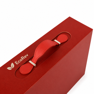 Caja Plegable Rígida de Cartón Ecológica Personalizada, Impermeable, con Cierre Magnético, Forro de Esponja, Laminación Mate y Papel con Relieve - Product Image 5