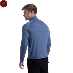 Sweat à capuche zippé 1/4 personnalisé avec logo de haute qualité, unisexe, polyester/coton, respirant, anti-UV, séchage rapide, performance sportive - Product Image 6