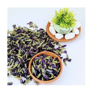 Herbal <b>Tea</b> Butterfly Pea Flower Dried Blue Flowers For Beauty OEM Bags - Product Image 1