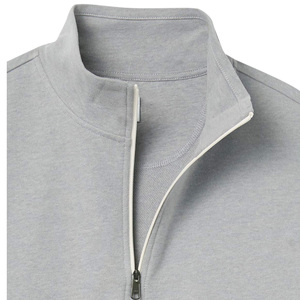 Men's Oversized Cotton Half Zip Hoodie Heavyweight Quarter Zip Sweatshirt Custom Logo Pullover Golf Style Sweatshirt for Men - Product Image 5