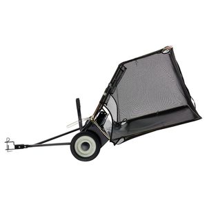 Raccoglitore di foglie e erba da 52 pollici per impieghi gravosi, regolabile, 26 Cu. Spazzatrice da Giardino Grande con Attacco per Rimorchio e Strumento di Raccolta - Product Image 2