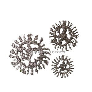 High On Demand Creative Wall <b>Art</b> Deco Black Finished Iron Metal Starburst Shape For Minimalist Home Decoration Handmade - Product Image 3