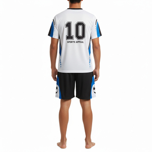 ชุดเสื้อฟุตบอลสปีดซอคเกอร์ปี 2026 แบบกำหนดเองได้ น้ำหนักเบา ระบายอากาศดี ไซส์พลัส พร้อมกางเกงขาสั้น สำหรับทีมและการฝึกซ้อม - Product Image 2