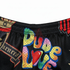 Shorts légers pour hommes grande taille 2026, imprimés par sublimation, motif tendance 100 % polyester écologique - Product Image 2
