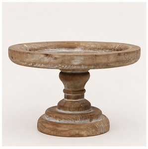 Handcrafted Rustic Wooden <b>Cake</b> <b>Stand</b> Round Vintage Wood Pedestal Dessert Display For Wedding Party Decor Farmhouse <b>Cake</b> Holder - Product Image 5