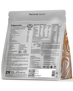 Mezcla de Proteína de Suero Aislada Más Vendida, 24 g de Proteína en Polvo con BCAA, EAA, Probióticos, Recuperación Muscular, Sabor Capuchino - Product Image 2