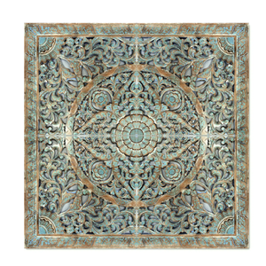 Mid-Century Modern Solid Teak Wood Platform Wall Bed Frame Queen King Size Fluted Storage Drawers Hand Carved Eco-Friendly - Product Image 4