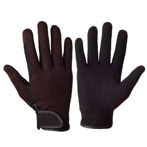 Gants d'équitation thermiques d'hiver, chauds, coupe-vent, pour l'entraînement et la pratique professionnelle à l'extérieur par temps froid - Product Image 1