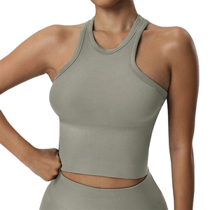 Nuevo sujetador deportivo atlético para mujer, ropa de gimnasio, ropa para correr, sujetadores deportivos, top corto para mujer, sujetador deportivo de fitness con calidad económica. - Product Image 5