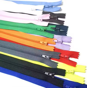 Good Quality 3# Nylon <b>Zipper</b> Close-End Colorful Polyester Fabric Tape Apparel <b>Zippers</b> in Stock for Bags Pants - Product Image 6