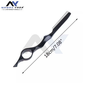 Navajas de Peluquería Personalizadas al por Mayor de Alta Calidad con Logotipo Personalizado, Navaja Profesional Cómoda para Afeitar y Entresacar Cabello - Product Image 3