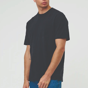 Camisetas Lisas de Algodón 100% para Hombre, Diseño Personalizado con Logo, Ajuste Estándar, Venta al por Mayor 2026 - Product Image 3
