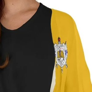 เสื้อแจ็คเก็ตชีฟอง Sigma Gamma Rho สำหรับผู้หญิง เสื้อคลุมบางเบา สไตล์กรีก สำหรับชมรมนักศึกษา แฟชั่นลำลอง แขนยาว แบบสั่งทำ - Product Image 5