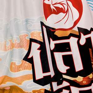 Pantalones Cortos de Muay Thai para Hombre, Satinados, Cintura Elástica, para Entrenamiento, Gimnasio, Kickboxing, Ligeros, Estampado Colorido, Top para Hombre, Muay Thai, Artes Marciales - Product Image 2