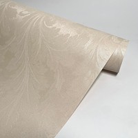 Papier peint vinyle de luxe doré et argenté gaufré, motif Palais, design post-moderne, ignifuge, écologique, pour la maison
