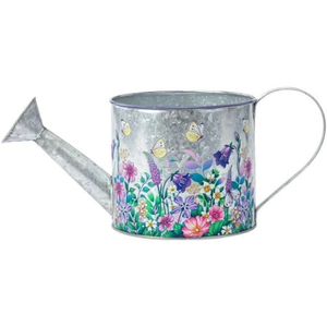 Arrosoir moderne en acier galvanisé avec bec amovible et accents en cuivre, pot d'arrosage en métal pour plantes d'intérieur et d'extérieur - Product Image 5