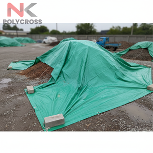 Bâche en PE de qualité export, taille standard, épaisse, multi-usages, couverture de protection industrielle pour les acheteurs en gros - Product Image 3