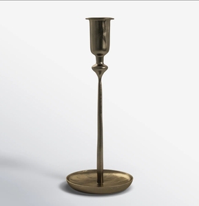 Support de bougie en bronze antique fait main, écologique, durable et étanche pour la décoration intérieure moderne et vintage, idéal pour les mariages. - Product Image 1