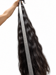 Gran Descuento Directo de Fábrica: Cabello Humano Vietnamita Crudo a Granel, Premium, con Cutícula Alineada, Doble Trama, Venta al por Mayor - Product Image 1