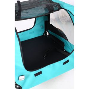 Verde chiaro pieghevole Pet Jogging passeggino trasportino cane rimorchio per bici da corsa per gatti - Product Image 5