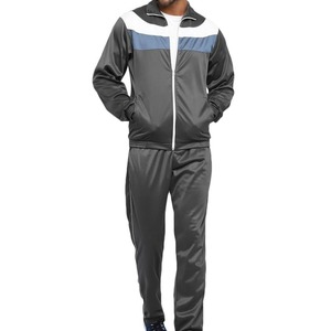 Survêtements unisexes personnalisés de haute qualité en gros, ensembles de jogging deux pièces streetwear décontractés, extensibles dans les quatre sens - Product Image 1