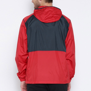 Multi Panel <b>Men's</b> Hooded Windbreaker <b>Jackets</b> Coats Waterproof Outdoor Hiking Wear Zipper Rain <b>Jacket</b> Outerwear <b>Jacket</b> <b>Men</b> - Product Image 2