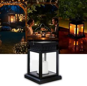 Lámpara Solar de Jardín para Exteriores, Luces LED Colgantes Impermeables, Iluminación Decorativa para Patio, Jardín y Camino, Decoración para el Hogar y Exteriores - Product Image 1