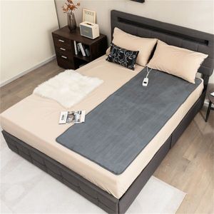 Electric Flannel Heated <b>Bed</b> Mat 71\"x30\" 5 Heat Settings 8 Hour Auto Shut Off Machine Washable Mattress <b>Pad</b> & Topper - Product Image 6