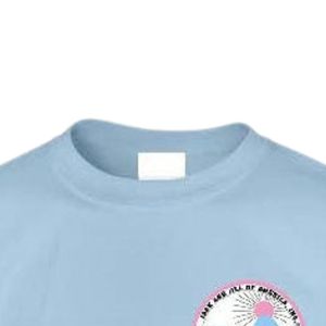 T-shirt bleu à manches courtes et col rond pour tout-petit avec petit motif graphique, idéal pour la maternelle et le quotidien, vêtement confortable - Product Image 2