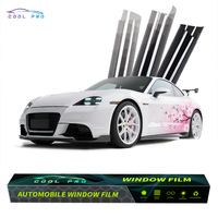Film pour vitres de voiture COOL PRO, 75% de transmission de la lumière visible, nano-céramique, protection solaire UV, PET, protection de la vie privée, protection solaire