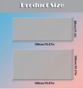 Tapete de Yoga con Diseño de Dragón, 1.0 cm de Grosor, Absorción de Impactos, para Danza, Ejercicio, Práctica de Yoga, Patrón Rojo Púrpura, Superficie Antideslizante - Product Image 3