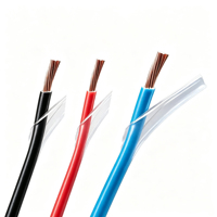 Fil électrique en cuivre isolé en PVC de haute qualité, câble électrique flexible en nylon