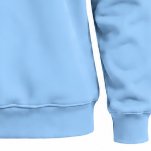 Sky <b>Blue</b> <b>Women</b> Turtleneck Sweatshirt Long Sleeve Loose Fit Pullover Fleece High Neck Casual Winter Streetwear Fashion <b>Jumper</b> - Product Image 6