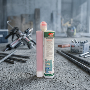 Anclaje Químico Epóxico Puro de Doble Componente de 400 ml, No Encogible, Aprobado por ETA, para Construcción y Anclaje de Acero - Product Image 1