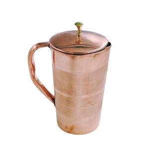 Jarra de Cobre Sólida de Estilo Moderno para Fiestas de Cumpleaños, Uso en el Hogar y Hoteles, Jarra de Cobre para Beber Agua con Beneficios para la Salud - Product Image 2