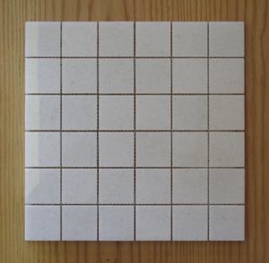 Mosaico de Mármol Blanco Cristal Cuadrado, Pulido, Moderno, para Pared Interior, 300x300mm, 8mm de Grosor, Resistente al Agua - Product Image 4