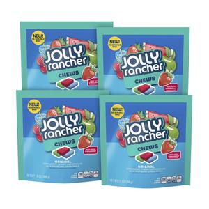 Jolly Rancher Chewy Ropes <b>Candy</b> Blue Raspberry And Cherry 12 Pack 10oz Peg Bags Soft Filled <b>Candy</b> Bulk Wholesale Snack Treat - Product Image 2