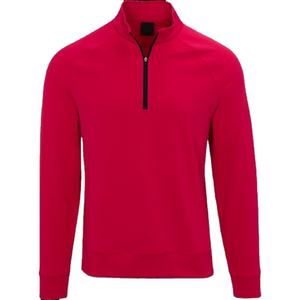 Unisex Oversize Heavyweight 1/4 Zip Pullover Cotton Sweatshirt Plain Quarter Half Zipper <b>Turtleneck</b> Embroidered <b>for</b> Men <b>Women</b> - Product Image 4