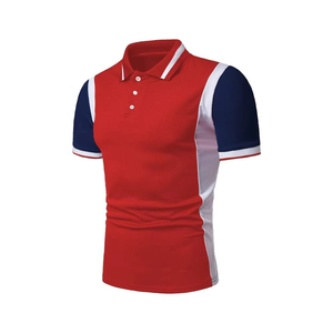 Polo de Manga Corta para Hombre, a la Moda, Estilo Urbano, Precio al por Mayor, Diseño Personalizado, Logotipo Personalizado, Transpirable, para Uso Diario en Verano - Product Image 3