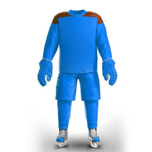 Uniforme de Hockey sobre Hielo para Hombre de Alta Calidad, Uniforme de Hockey sobre Hielo Cómodo y Económico con Logotipo/Diseño Personalizado - Product Image 1