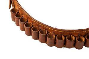 Bandolera Profesional de Caza de Cuero Genuino MOLLE, Porta Cartuchos de Seguridad para Escopeta Calibre 12 - Product Image 3