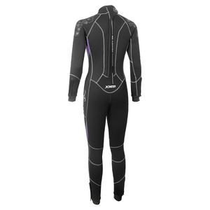 Combinaison de plongée en néoprène 5 mm pour femme, super extensible, semi-sèche, avec logo personnalisé, pour la plongée, le surf et la plongée avec tuba, OEM/ODM/OBM - Product Image 3
