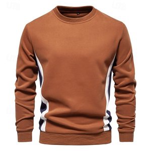 Sweat-shirt à capuche zippé classique pour homme en molleton 100% coton, hiver, coupe oversize, impression personnalisée en relief - Product Image 5