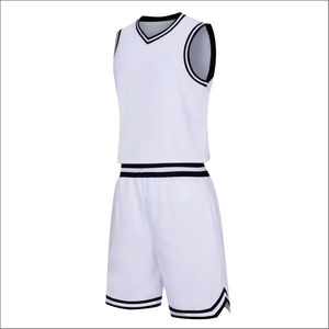 Uniforme de Baloncesto Personalizado de Alta Calidad para Equipos Deportivos Unisex, con Nombre del Equipo, Manga Corta y Tela Transpirable - Product Image 5