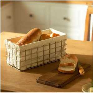 Boîte à pain en bambou à 2 niveaux avec planche à découper et ensemble de couteaux - Conteneur de rangement pour pain en bois de grande capacité pour comptoir - Product Image 5