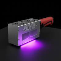 Lámpara LED UV Portátil Industrial para Reparación de Pintura de Carrocería, Adhesivo UV, Restauración de Faros y Ruedas, Sistema de Curado