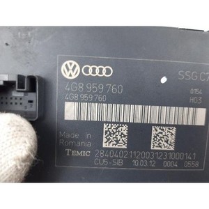 A6 ชุดควบคุมอิเล็กทรอนิกส์และโมดูลคอมพิวเตอร์มือสอง 4G8959760A - Product Image 5