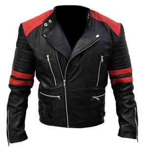 Chaqueta de Cuero Genuino de Alta Calidad y Estilo para Hombre, Venta al Por Mayor OEM, Chaqueta de Cuero Informal y Cómoda para Uso Diario, de Secado Rápido - Product Image 1