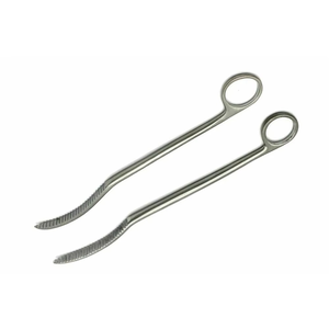 Palanca ósea de acero inoxidable reutilizable de primera calidad para reducción de fracturas ortopédicas y elevación ósea con punta curva dentada - Product Image 3